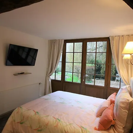 Дом отдыха Maison Normande De Caractere A Colombages Saint-Hymer