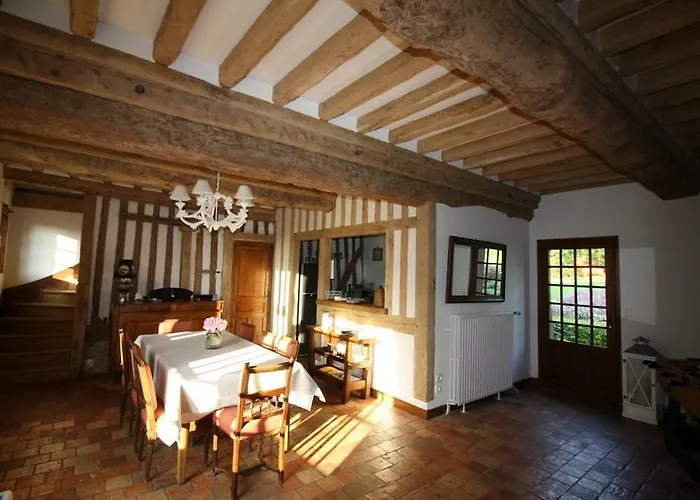 Dom wakacyjny Maison Normande De Caractere A Colombages Saint-Hymer